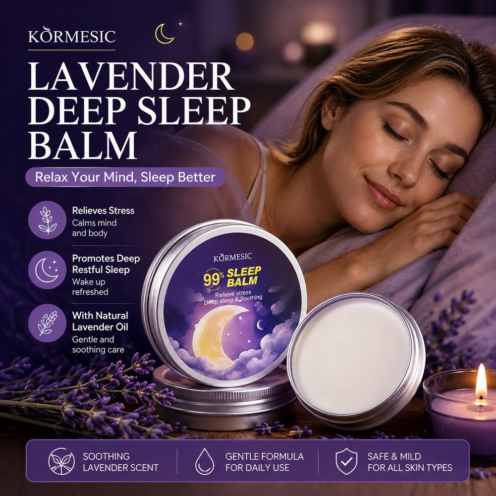 Lavender Oil - 라벤더 딥 슬립 밤, 불면증 완화