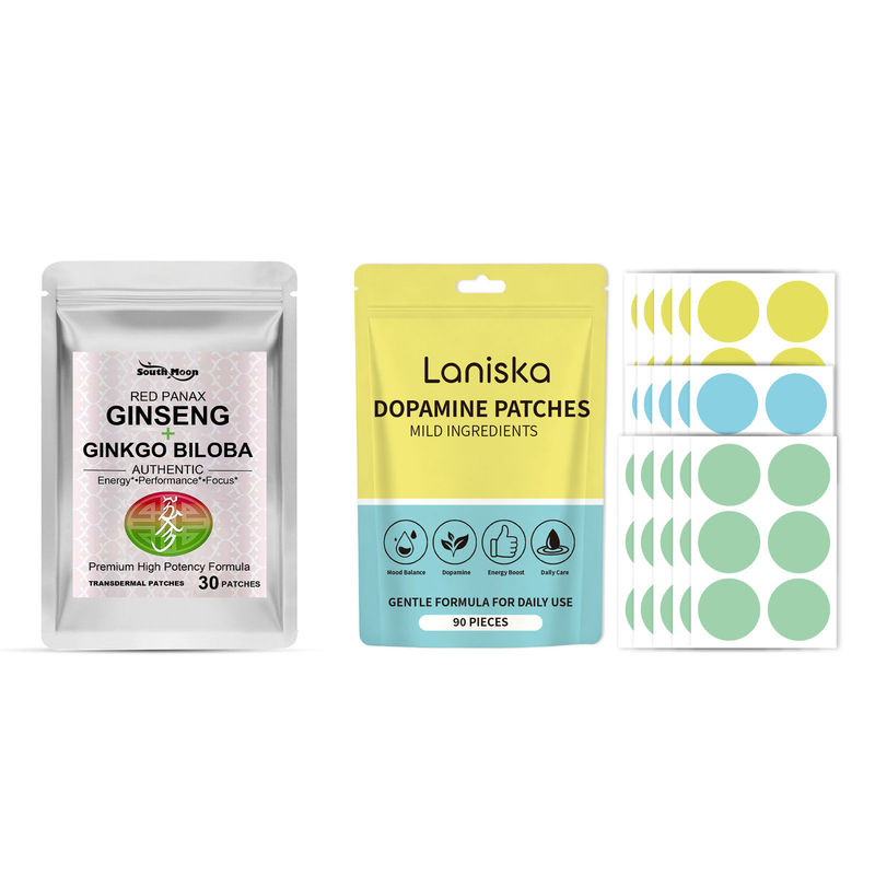 Ginger Tea - 120개입 콤보 도파민 패치 & 붉은