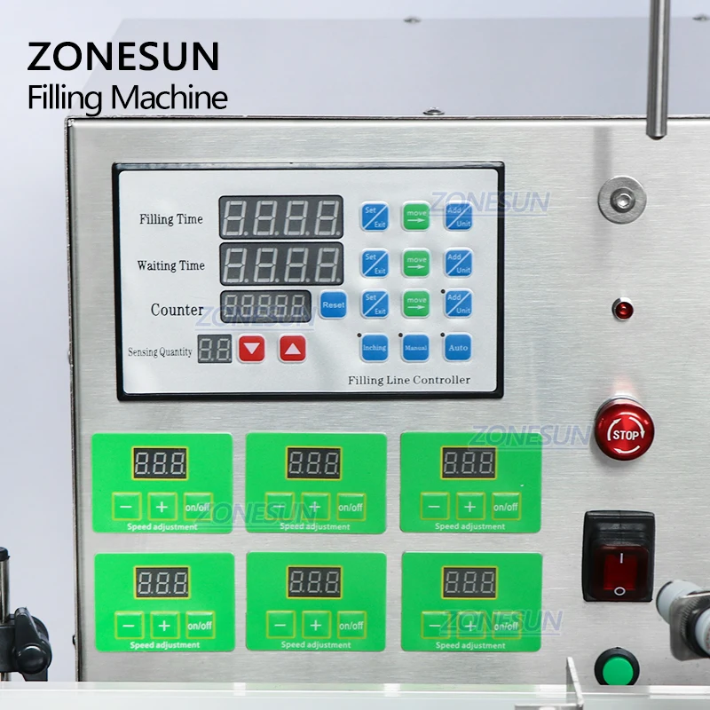 Essential Oils - ZONESUN ZS-DTMP6M 자동 액체 충전 기계