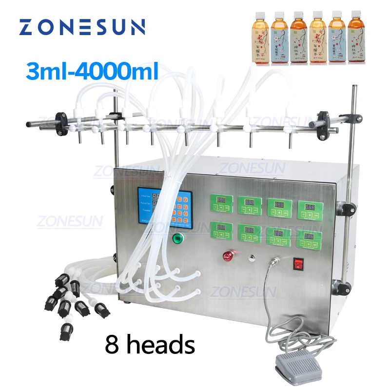 Essential Oils - ZONESUN CNC 전기 액체 충전기 디지털
