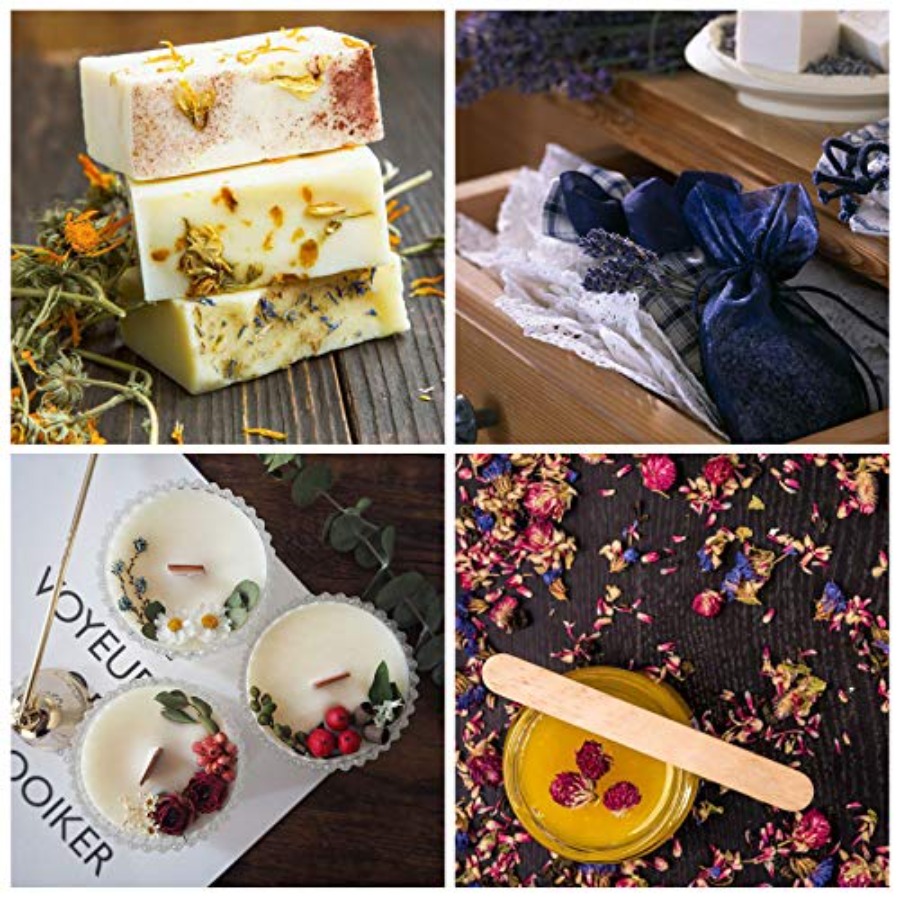 9봉지 건조 꽃, 100% 천연 건조 꽃 허브 키트 ( - Dried Herbs 리뷰 및 가격