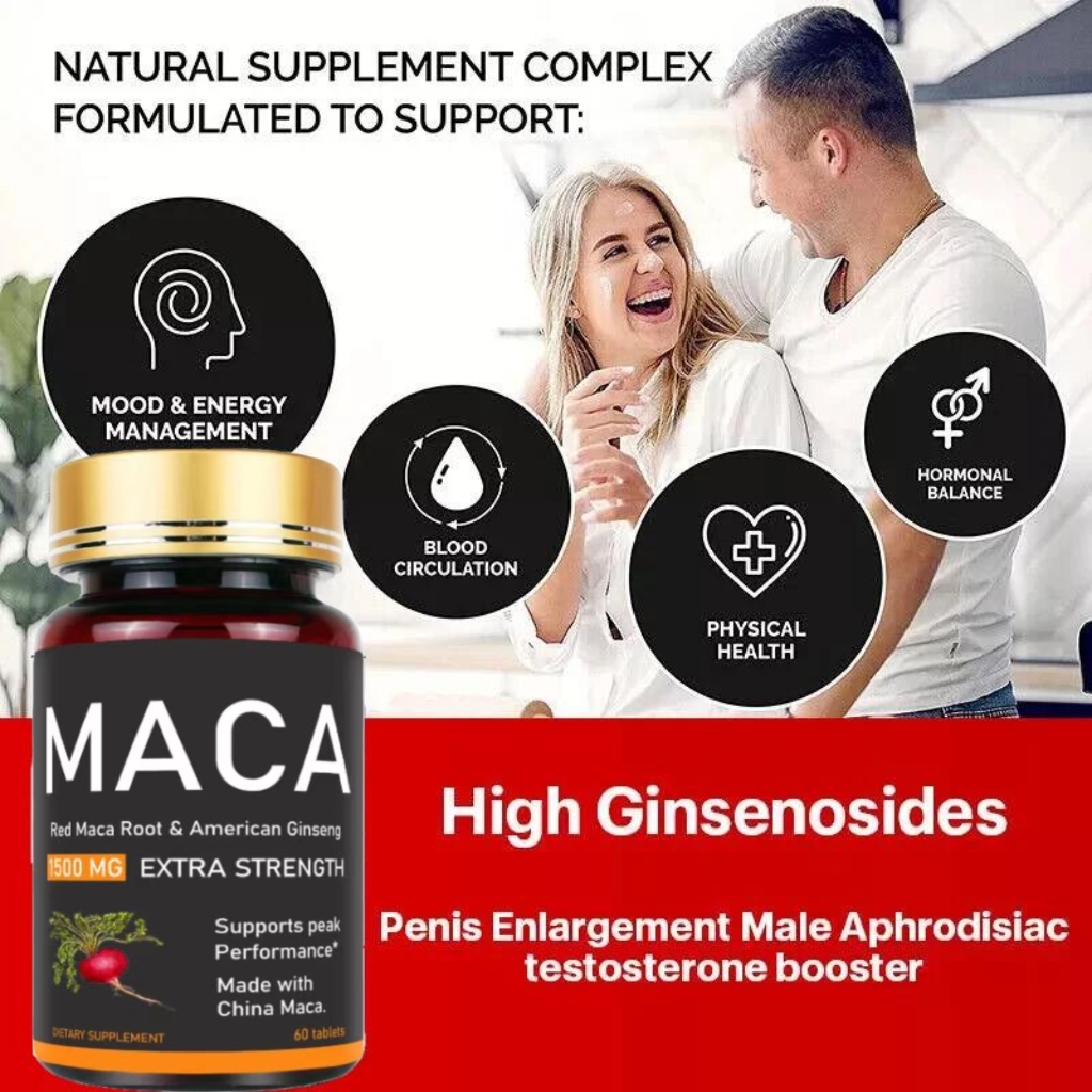 마카, 인삼, 황기, 구기자 성분이 함유된 허브 보충제 - Herbal Supplement 리뷰 및 가격