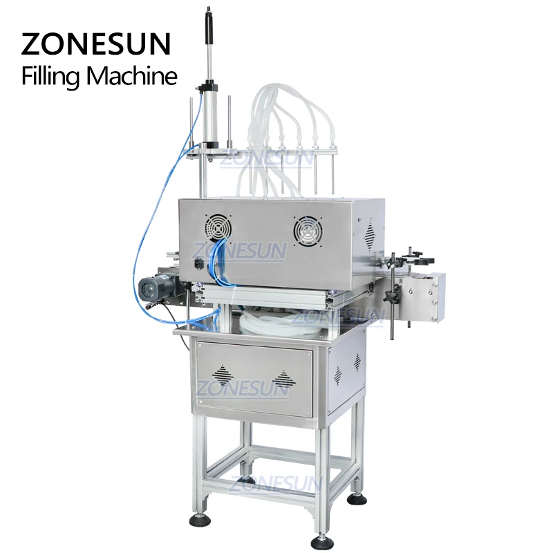 ZONESUN ZS-DTMP6M 자동 액체 충전 기계  - Essential Oils 리뷰 및 가격