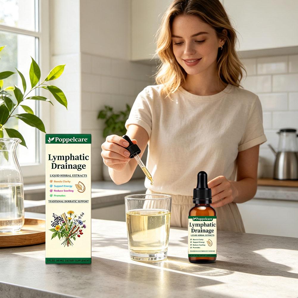 천연 허브 앰플 세럼, 바디 케어용, 림프 배농을 돕는 - Herbal Supplement 리뷰 및 가격