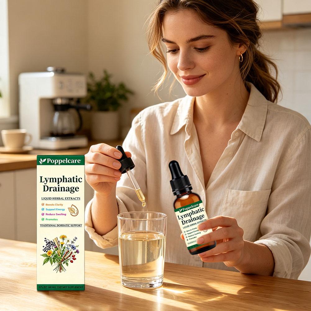 천연 허브 앰플 세럼, 바디 케어용, 림프 배농을 돕는 - Herbal Supplement 리뷰 및 가격