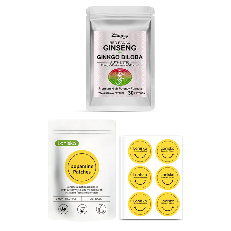 란리스카 도파민 패치 60개와 붉은 인삼, 은행잎 추출 - Ginger Tea 리뷰 및 가격