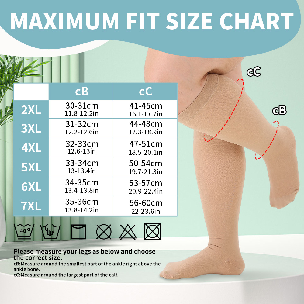 Legbeauty 23-32mmHg 의료 압축 송아지  - Echinacea 리뷰 및 가격