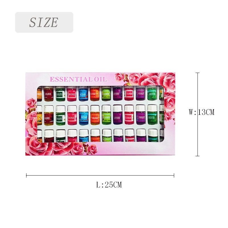 36*3ml 에센셜 오일 아로마테라피 라벤더 로즈 믹스 - Lavender Oil 리뷰 및 가격