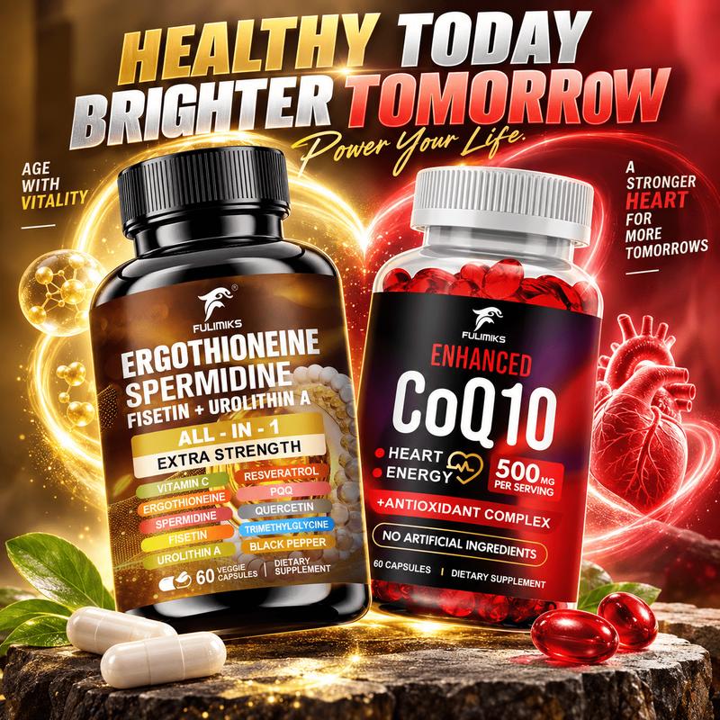 올인원 CoQ10 + 에르고티오네인 + 스페르미딘 복합 - Health Wellness 리뷰 및 가격