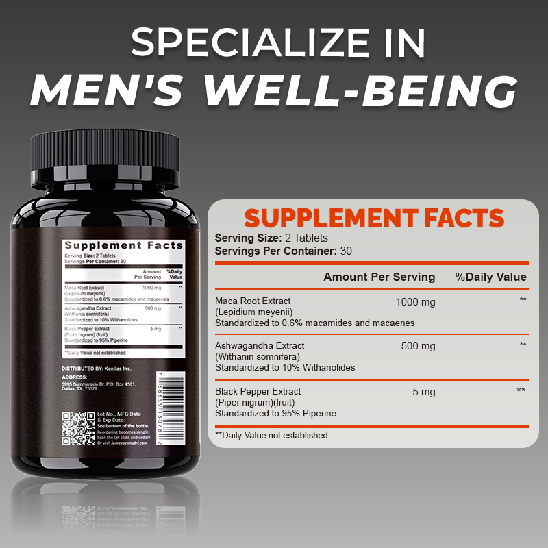유기농 마카 뿌리 분말 캡슐 1500mg (마카 뿌리  - Herbal Supplement 리뷰 및 가격