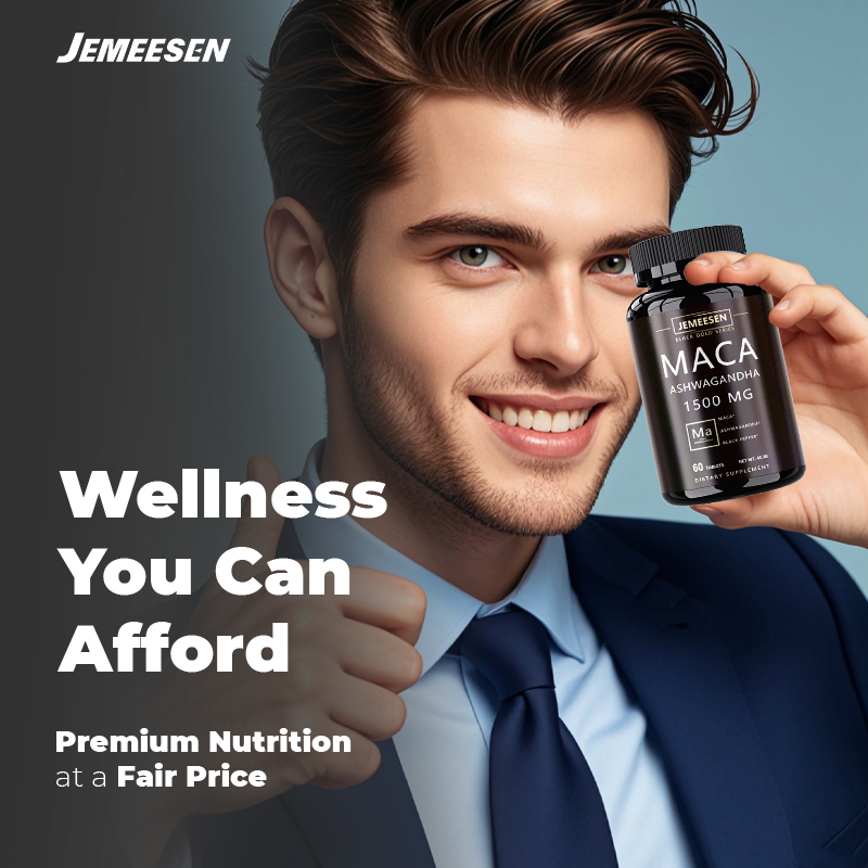 유기농 마카 뿌리 분말 캡슐 1500mg (마카 뿌리  - Herbal Supplement 리뷰 및 가격